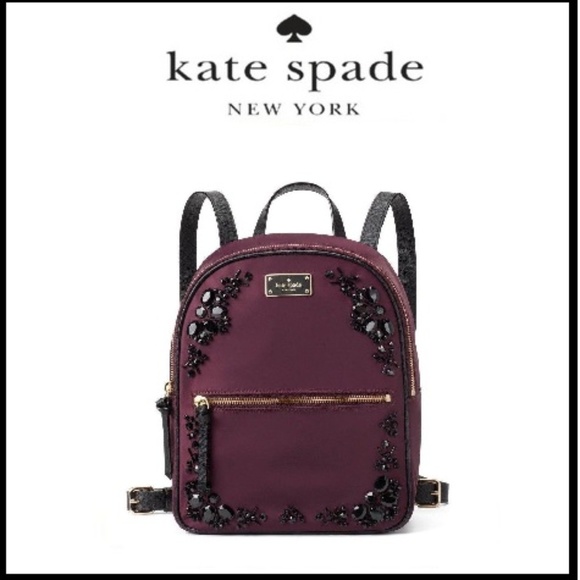 kate spade Handbags - OFFERS? ♠️Kate Spade Bradley Plum Backpack